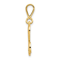 10k Initial K Pendant-10C242/K