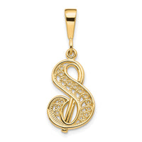 10k Initial S Pendant-10C242/S