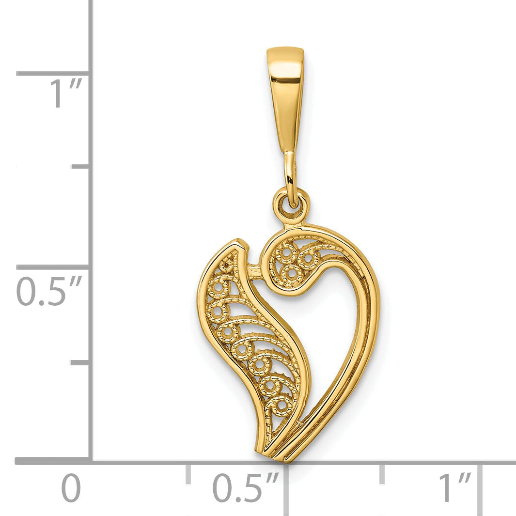 10k Initial V Pendant-10C242/V