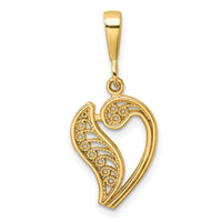 10k Initial V Pendant-10C242/V