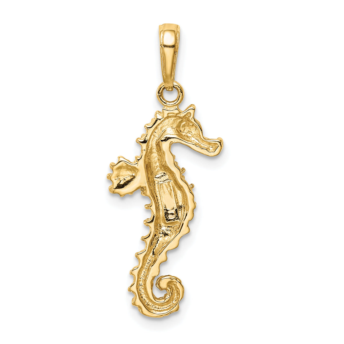 10k Seahorse Pendant-10C2532