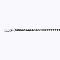 14K 3MM WHITE GOLD PALM 20" CHAIN NECKLACE (AVAILABLE IN LENGTHS 7" - 30")