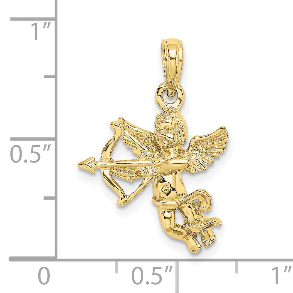 10k Cupid w/Bow and Arrow Charm-10C2701