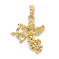 10k Cupid w/Bow and Arrow Charm-10C2701