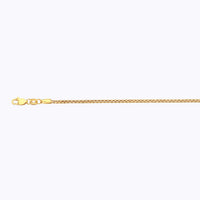 10K 1.5MM YELLOW GOLD VENETIAN BOX 16" CHAIN NECKLACE (AVAILABLE IN LENGTHS 7" - 30")