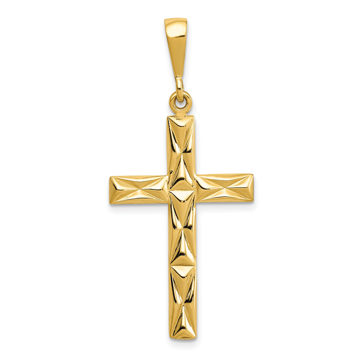 10k Reversible Latin Cross Pendant-10C2728