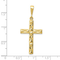 10k Reversible Latin Cross Pendant-10C2728