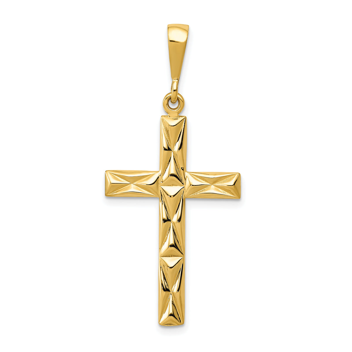10k Reversible Latin Cross Pendant-10C2728