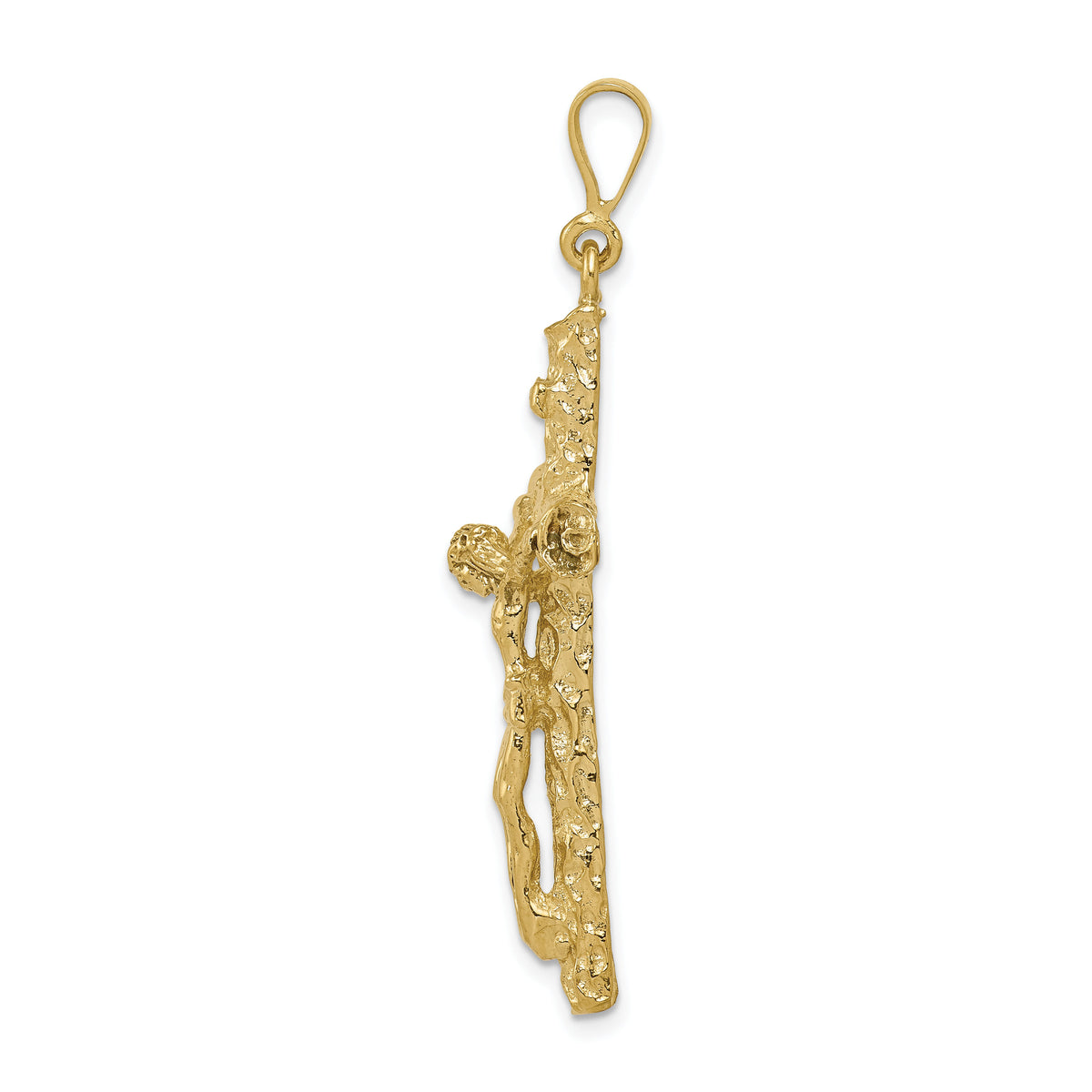 10k Crucifix Charm-10C285