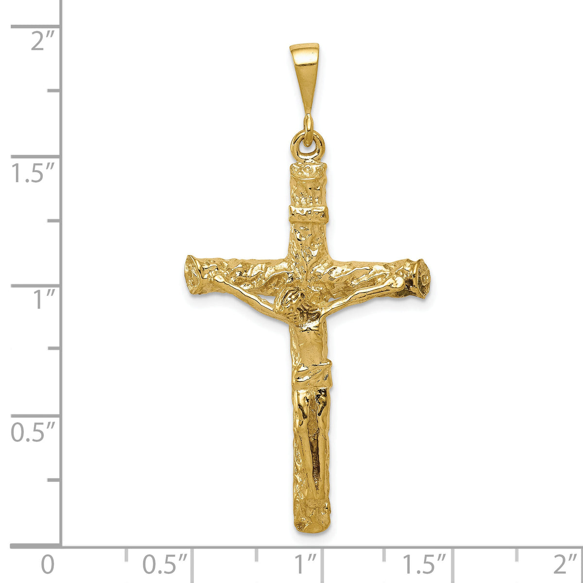 10k Crucifix Charm-10C285