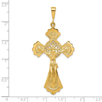 10K Crucifix Charm-10C286