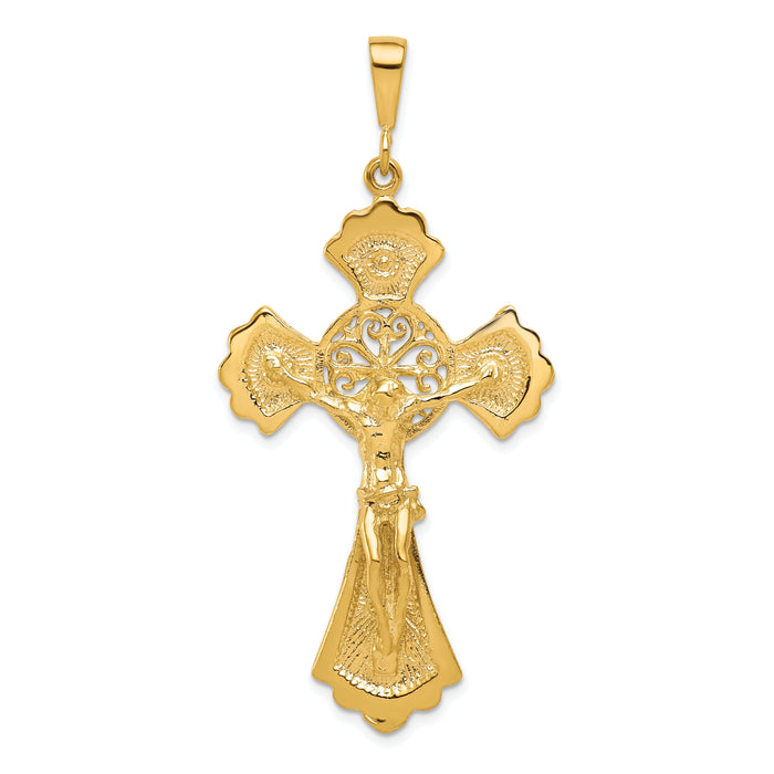 10K Crucifix Charm-10C286