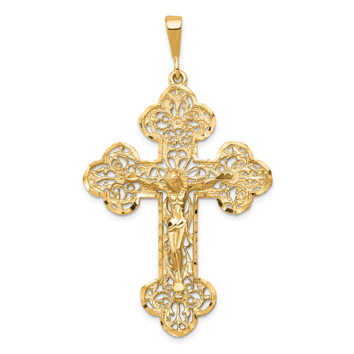 10K Crucifix Charm-10C287