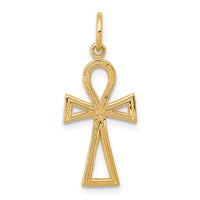 10K Ankh Cross Charm-10C289