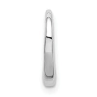 10K White Gold Polished Heart Chain Slide-10C2917W