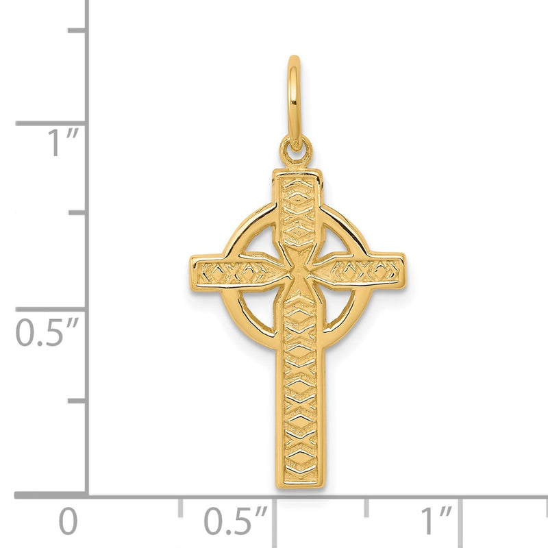 10K Iona Cross Charm-10C292