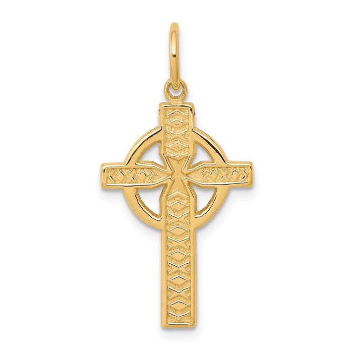 10K Iona Cross Charm-10C292