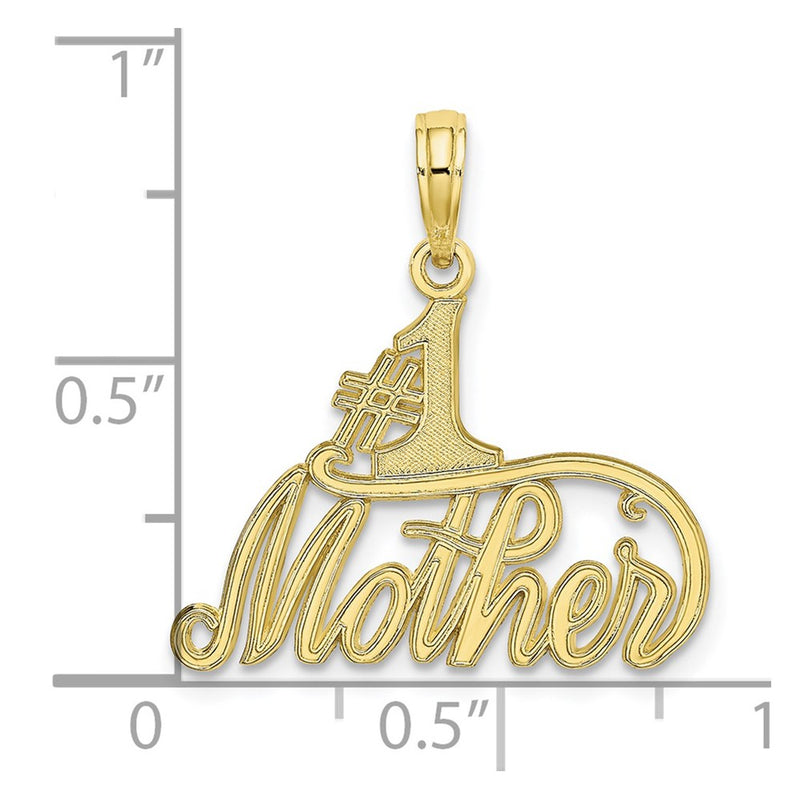 10K #1 MOTHER Pendant-10C2989