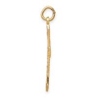 10k Cross Charm-10C301