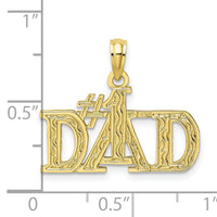 10K #1 DAD Pendant-10C3024