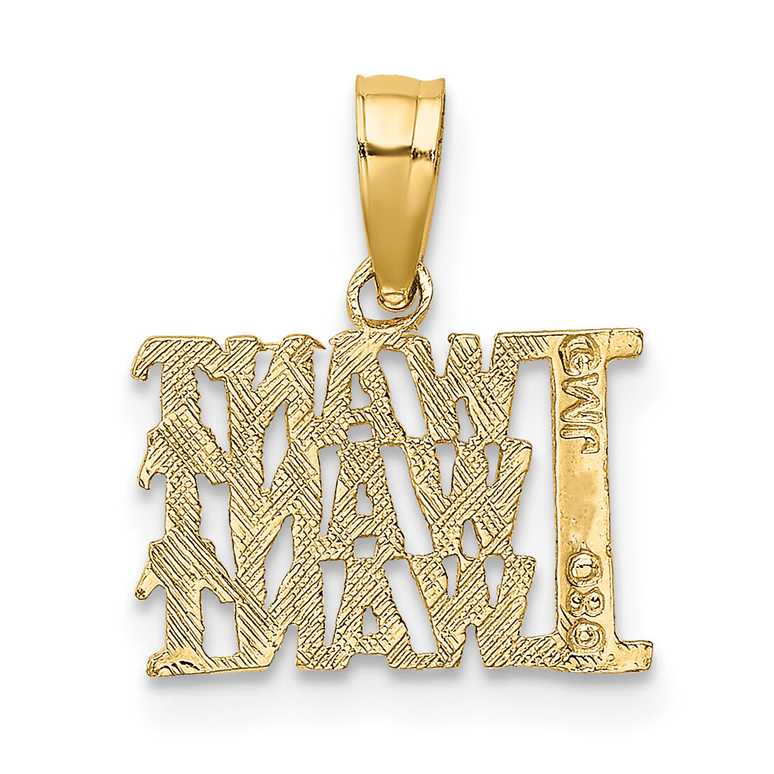 10K I WANT WANT WANT Charm-10C3034