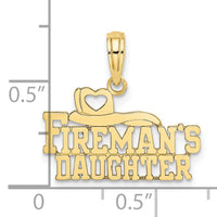 10k FIREMAN'S DAUGHTER Charm-10C3101
