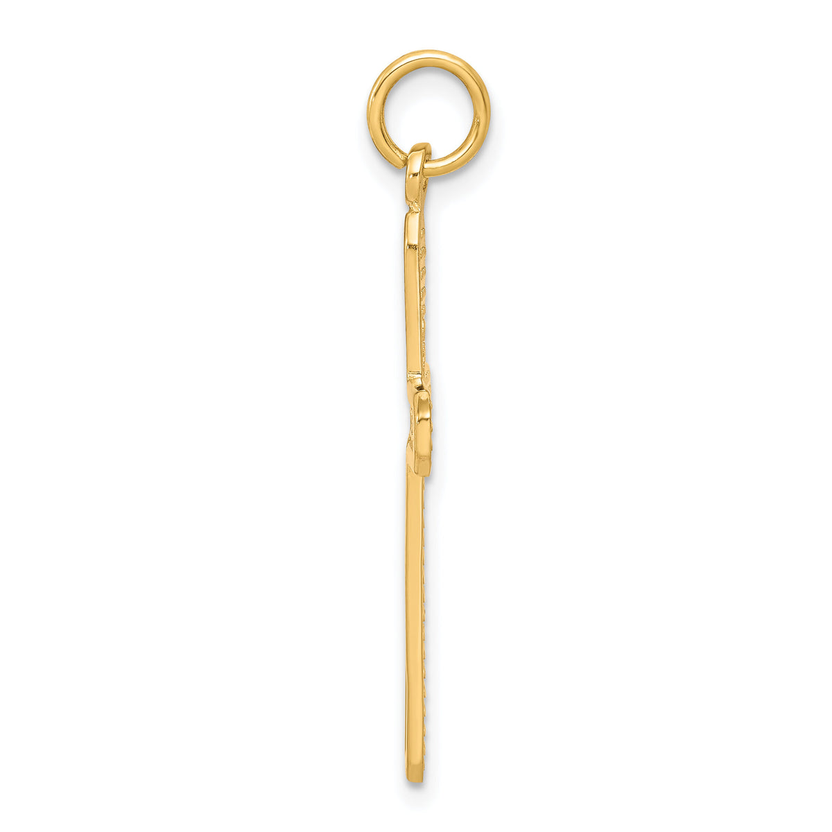 10k Cross Charm-10C317