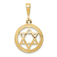 10K Star Of David Charm-10C333