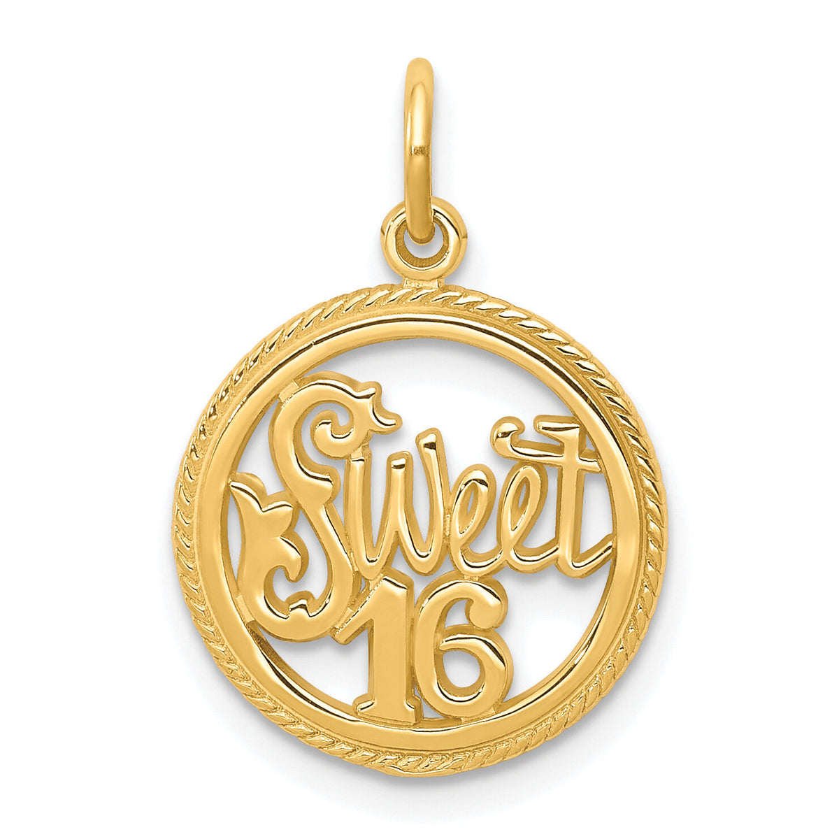 10k SWEET 16 Charm-10C337