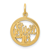 10k SWEET 16 Charm-10C337