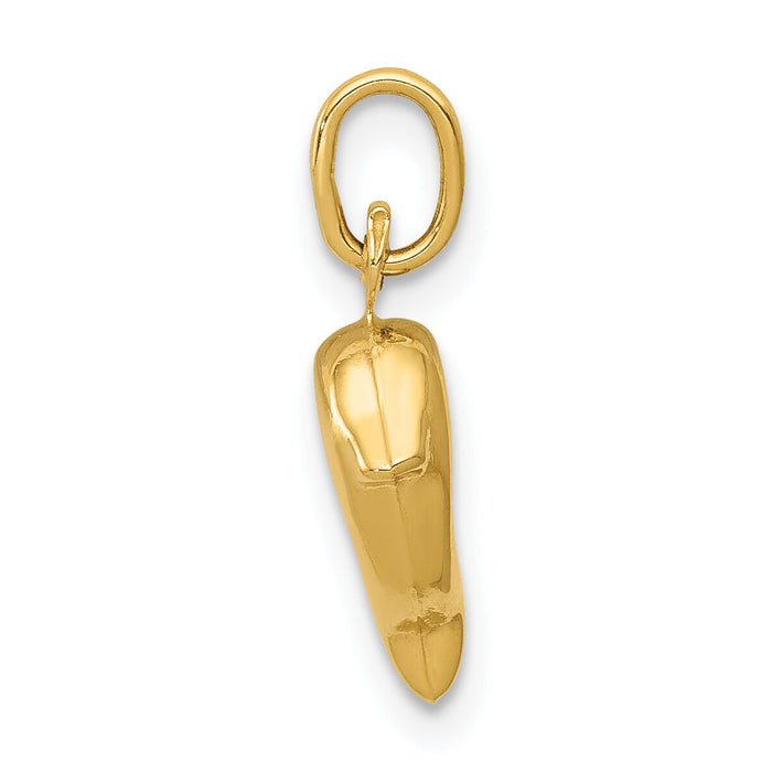 10k Dolphin Charm-10C3438