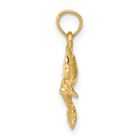 10k Hummingbird Charm-10C3472