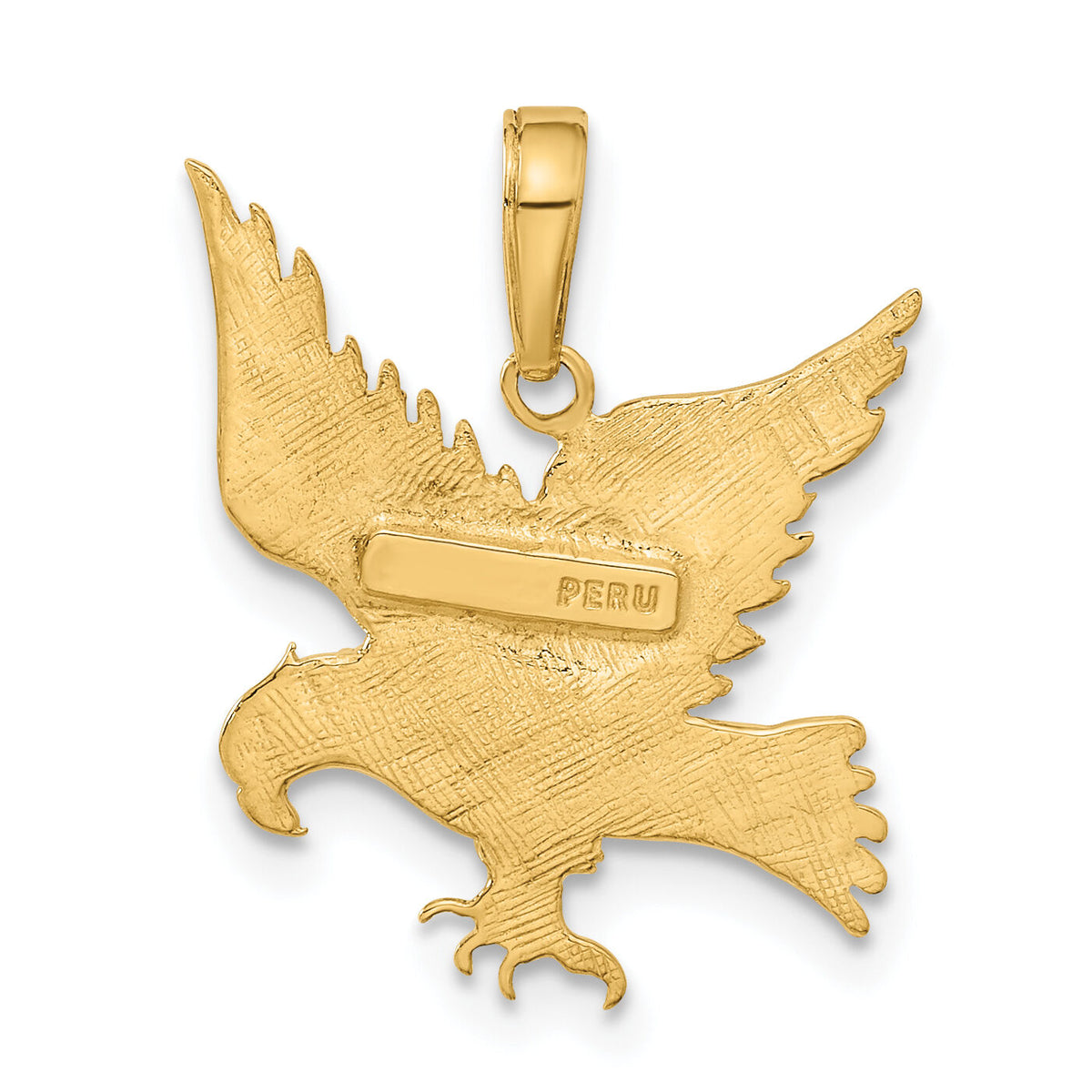 10k Eagle Pendant-10C3491