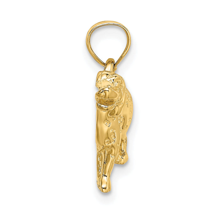 10k Dalmatian Dog Charm-10C3510