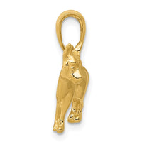 10K Chihuahua Dog Pendant-10C3511