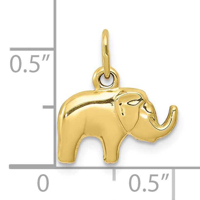 10k Elephant Charm-10C3531