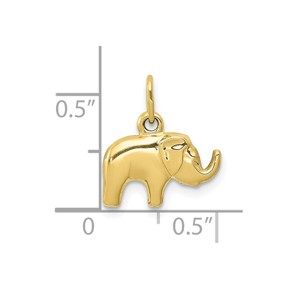 10k Elephant Charm-10C3531