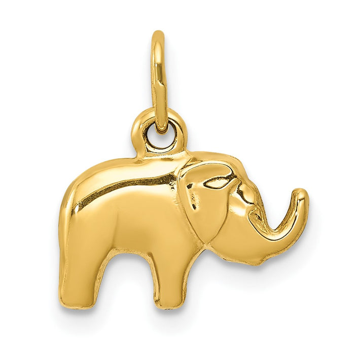 10k Elephant Charm-10C3531