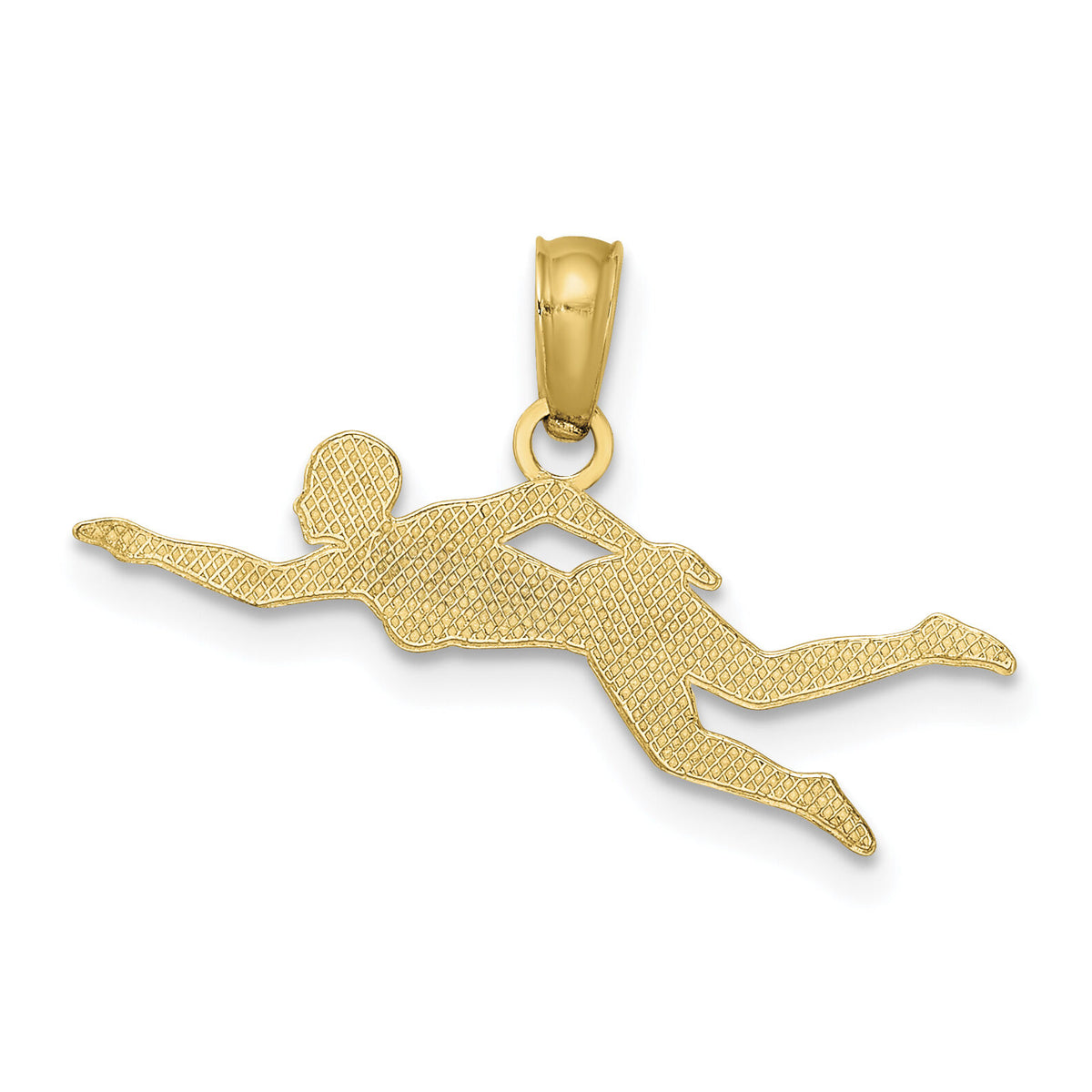 10k Female Swimmer Charm-10C3535