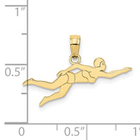 10k Female Swimmer Charm-10C3535