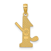 10k Golf Club and Ball on #1 Charm-10C3545