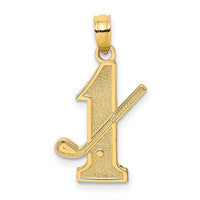 10k Golf Club and Ball on #1 Charm-10C3545