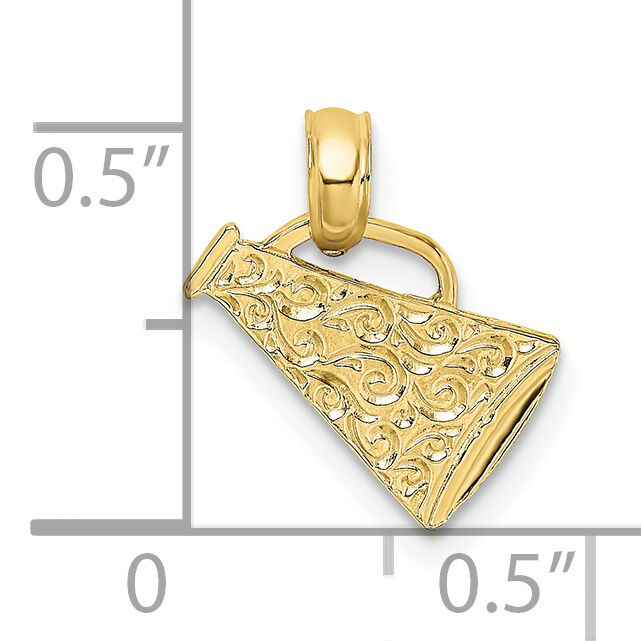 10K Megaphone with Handle Pendant-10C3551