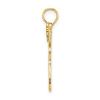 10k Cheerleader Jumping with Pom-Pom's Charm-10C3555