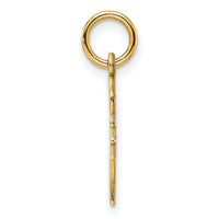 10k Solid Bust of Nefertiti Charm-10C369