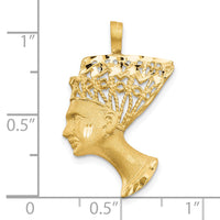 10K Nefertiti Pendant-10C371