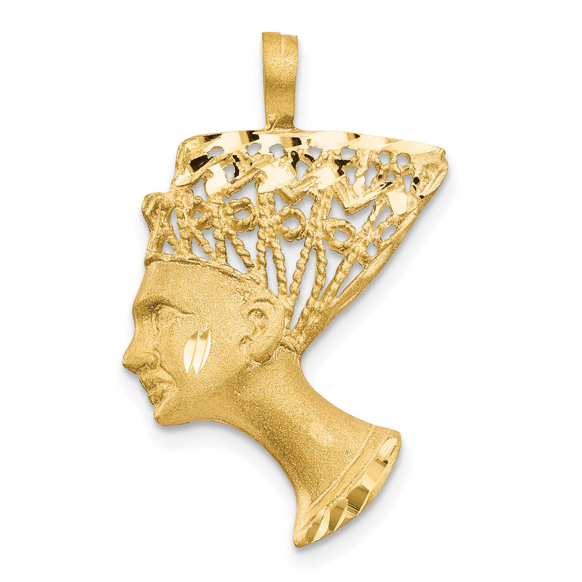 10K Nefertiti Pendant-10C371