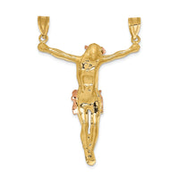 10k Two-tone Rose Corpus Pendant-10C3712