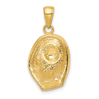 10K Baseball Glove And Ball Pendant-10C3766