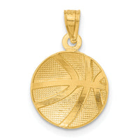10k Basketball Pendant-10C3774